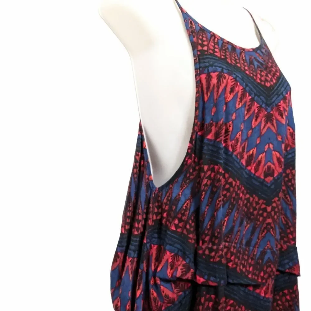 FREE PEOPLE Strappy Asymmetrical Hem Dress S